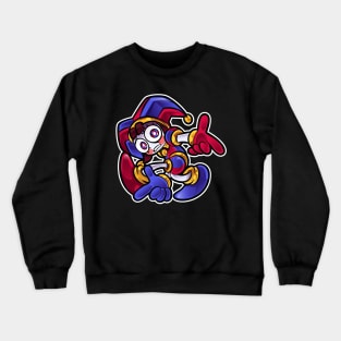 Pomni Adventure Digital Circus Crewneck Sweatshirt